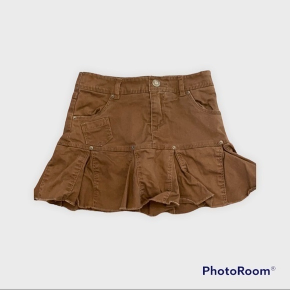 Brown youth skort 041